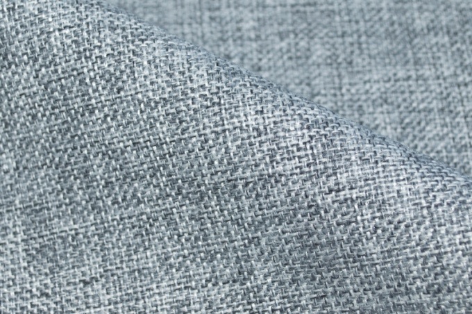 Рогожка WOOL. Артикул Grey