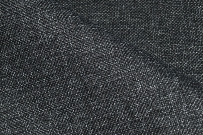 Рогожка WOOL. Артикул Black