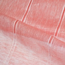 Linen Sheer Drapery Fabric 16C80