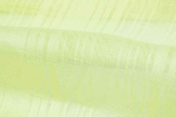 Linen tulle yellow-lemon 205 cm