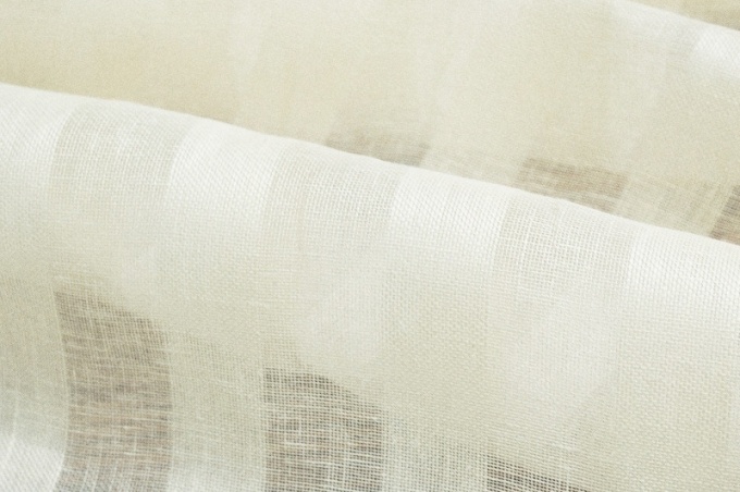 Linen Sheer Drapery Fabric 15C432