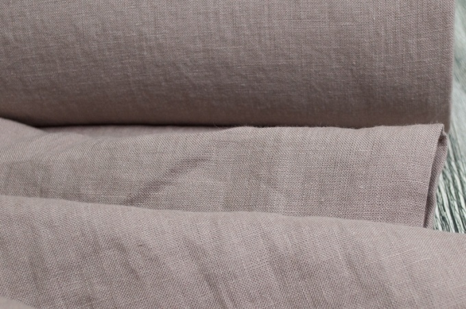 Wide Linen Fabric Stone Washed 245 cm