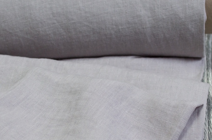 Wide Linen Fabric Stone Washed 245 cm