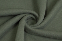 Трикотаж футер 3-х нитка с начёсом Серый Хаки 28-02 Трикотаж футер 3-х нитка с начёсом Серый Хаки 28-02