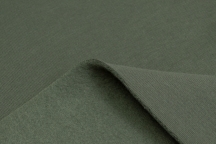 Трикотаж футер 3-х нитка с начёсом Серый Хаки 28-02 Трикотаж футер 3-х нитка с начёсом Серый Хаки 28-02