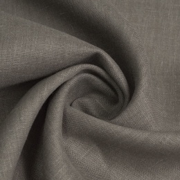 Medium Weight Linen brown with grey