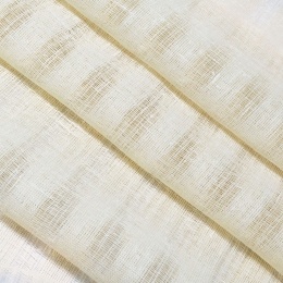 Uncolored Linen Curtain Fabric 08C377