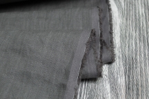 Medium Weight Linen Stone Washed graphite