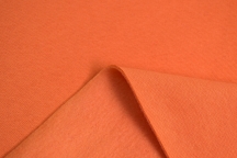 Fouter 3 thread knitted fabric with fleece Orange