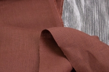 Medium Weight Linen terracotta