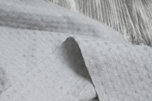 Linen Towel, Plaid Fabric Stone Washed 17C575