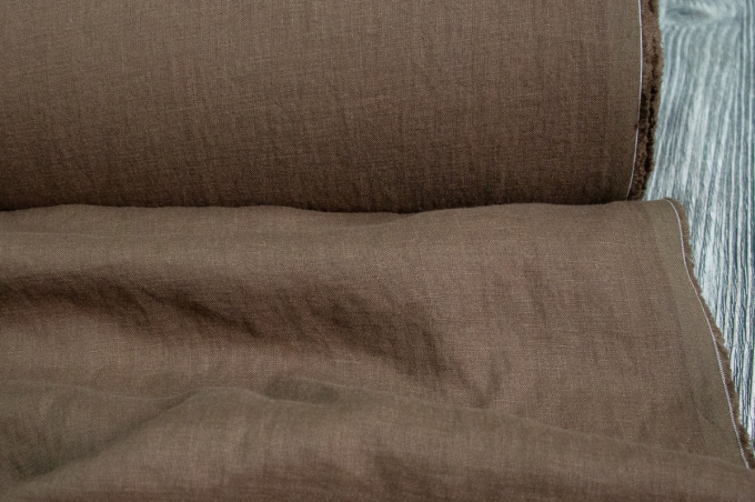 Лён костюмно-плательный c умягченный. Артикул 4С33-ШР/2пн.+Гл+XMz