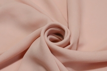 Stella McCartney Natural silk crepe silk crepe in light peach.