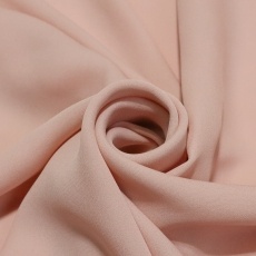 Stella McCartney Natural silk crepe silk crepe in light peach.