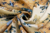 Итальянский шёлковый крепдешин Итальянский шёлковый крепдешин