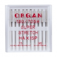 Иглы ORGAN супер стрейч 10/75-90