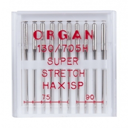Иглы ORGAN супер стрейч 10/75-90