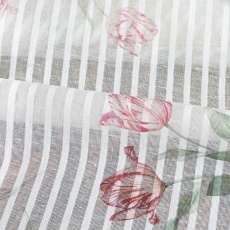 Linen Sheer Drapery Fabric 15C699