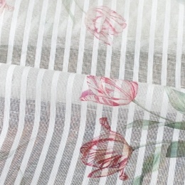 Linen Sheer Drapery Fabric 15C699