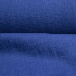 Medium Weight Linen Stone Washed cornflower-blue