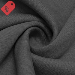 Трикотаж футер 3-х нитка с начёсом Серый угольный