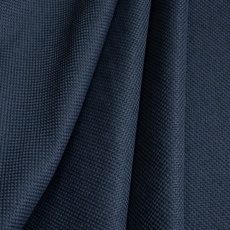 Porter fabric 280cm Houndstooth-Dimout navy blue