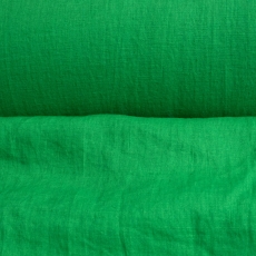Лён костюмно-плательный умягченный голубой. Энзимная стирка.