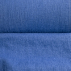 Лён костюмно-плательный умягченный василек с эффектом мятости Лён костюмно-плательный умягченный василек с эффектом мятости