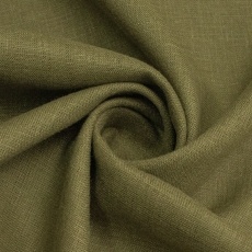 Medium Weight Linen dark olive