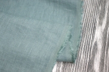 Medium Weight Linen Stone Washed  blue-birch water