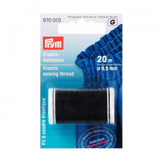 Elastic thread for sewing black Prym 970010