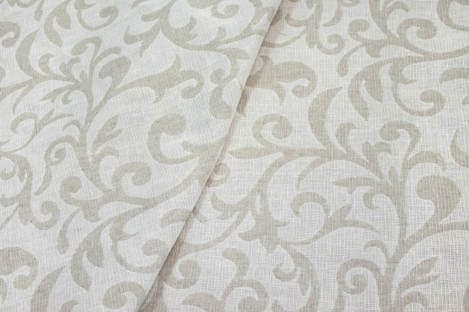 Linen Jacquard Luxurious monogram