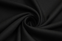 Итальянская костюмная шерсть черная Итальянская костюмная шерсть черная