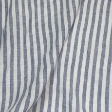 Medium Weight Linen stripes on a milky