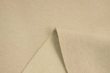 Трикотаж футер 3-х нитка с начёсом Бежевый 04-01 Трикотаж футер 3-х нитка с начёсом Бежевый 04-01