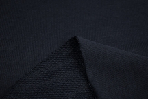 Трикотаж футер 3-х нитка петельный. Нави 20-04