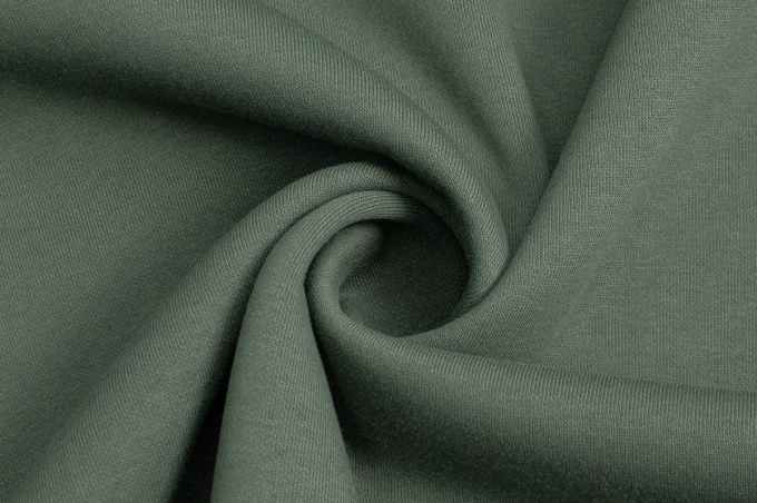 Трикотаж футер 3-х нитка с начёсом. Бутылочный 25-02-О