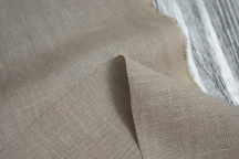 Medium Weight linen Stone Washed offee and milk