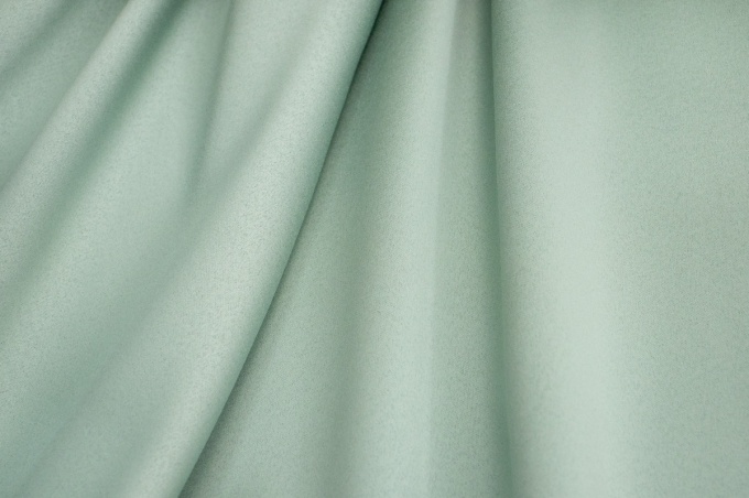 Dimout 300cm mint MiraLife 1-6A drapery fabric with moulding