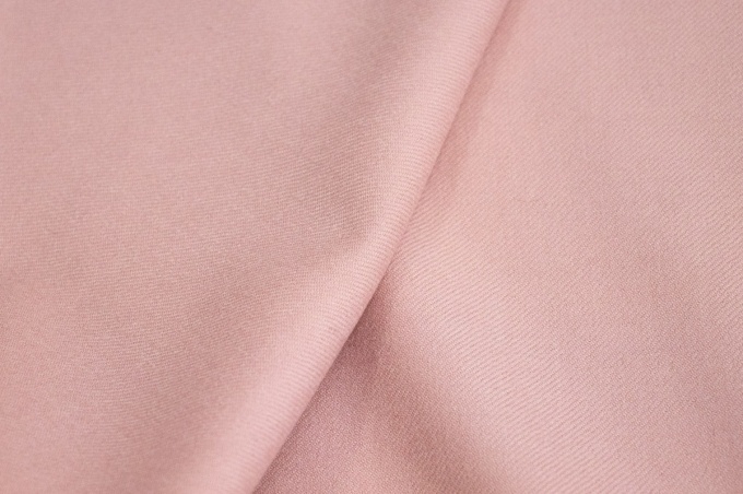 Italian suit wool-flannel pearlescent pink