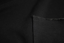 Italian coat wool black