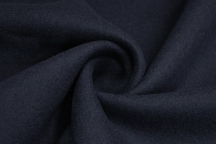 Max Mara Italian Coat Wool Dark Blue