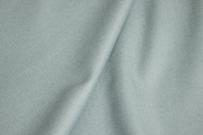 Italian suit wool-flannel pale blue