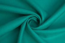Italian suit wool-flannel turquoise green