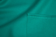 Italian suit wool-flannel turquoise green