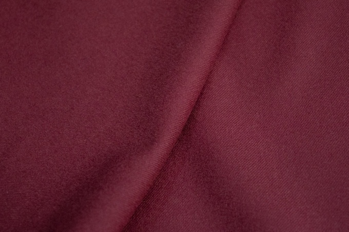 Italian suit wool-flannel burgundy