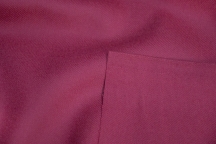 Italian suit wool-flannel dark fuchsia