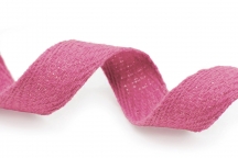 Cotton tape bright pink 15m 