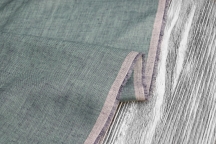 Medium Weight Linen Stone Washed grey-green melange