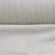 Cotton linen shirt grey undyed with crumpled effect